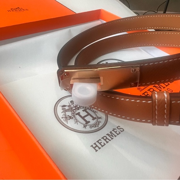 Hermes Kelly 18 Leather Belt - Picture 11 of 15